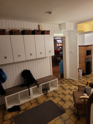 Garderobe für die Kinder